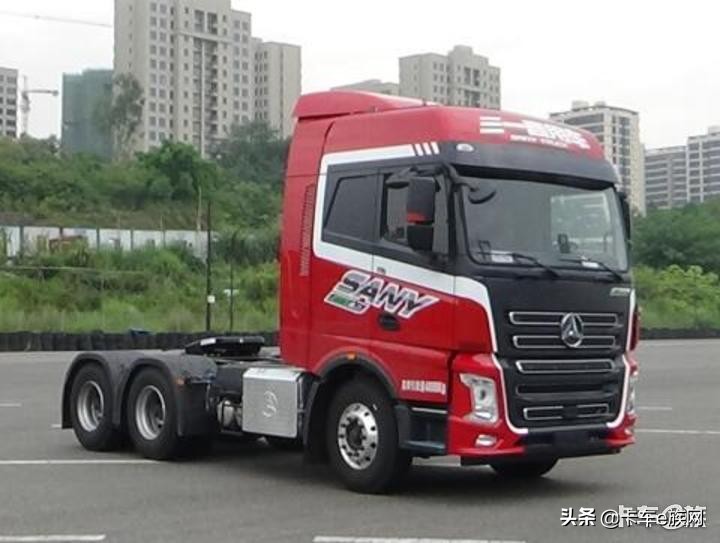 第334批公告：三一搭自主国六动力 两轴半挂车大