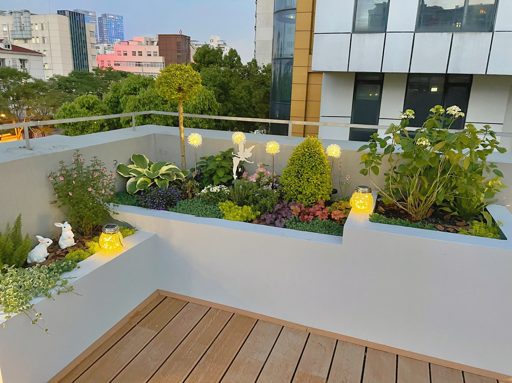How to design the terrace garden?Learn these 6 gardening tips, go home ...