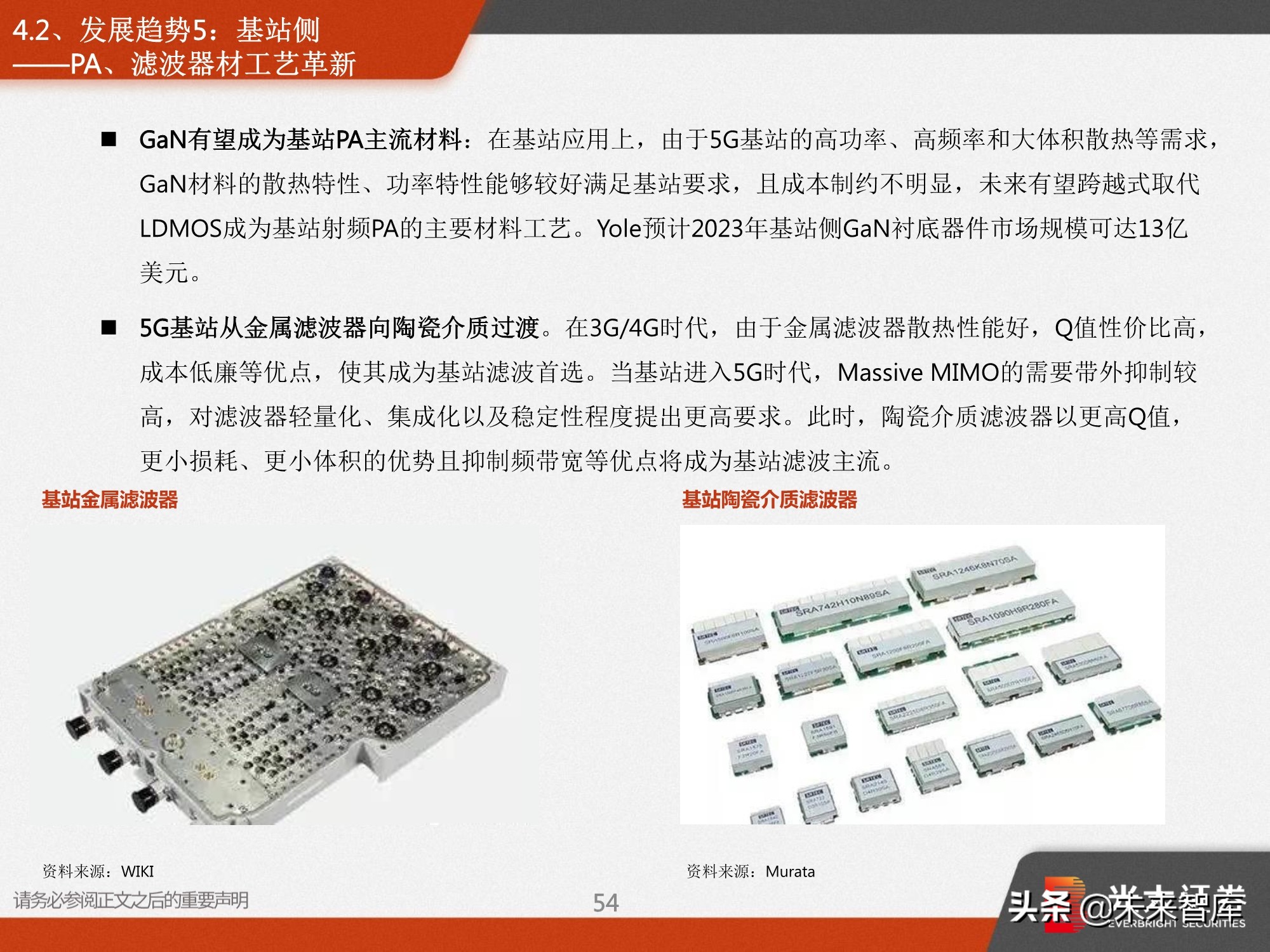 射频前端深度报告：5G需求推动前端器件量价齐升
