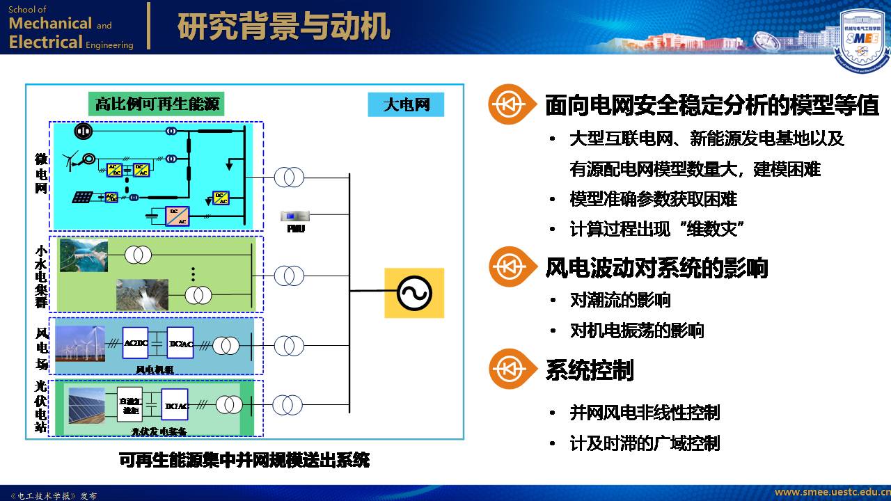 电子科技大学黄琦教授：可再生能源集中并网规模送出系统的新成果