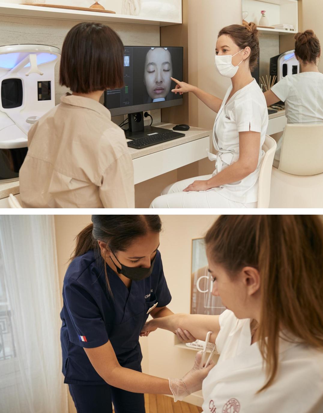 French medical skin care brand Cible Skin's new flagship store for