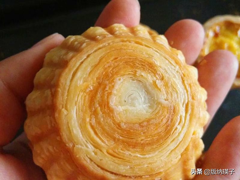 自制家庭版蛋挞，掌握其中几个技巧，蛋挞皮酥脆，蛋液嫩滑