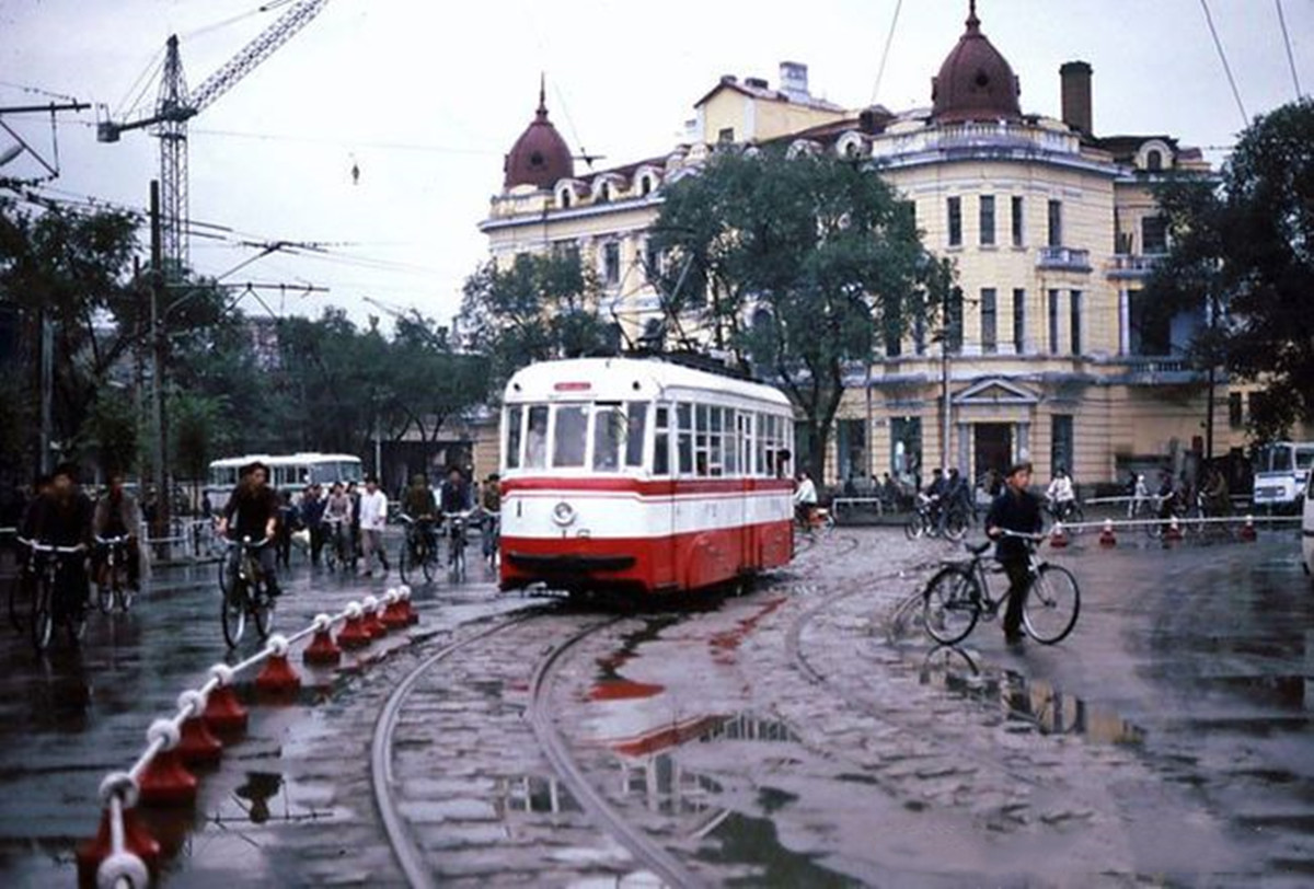老照片：80年代的哈爾濱，充滿了俄式風情的北國冰城