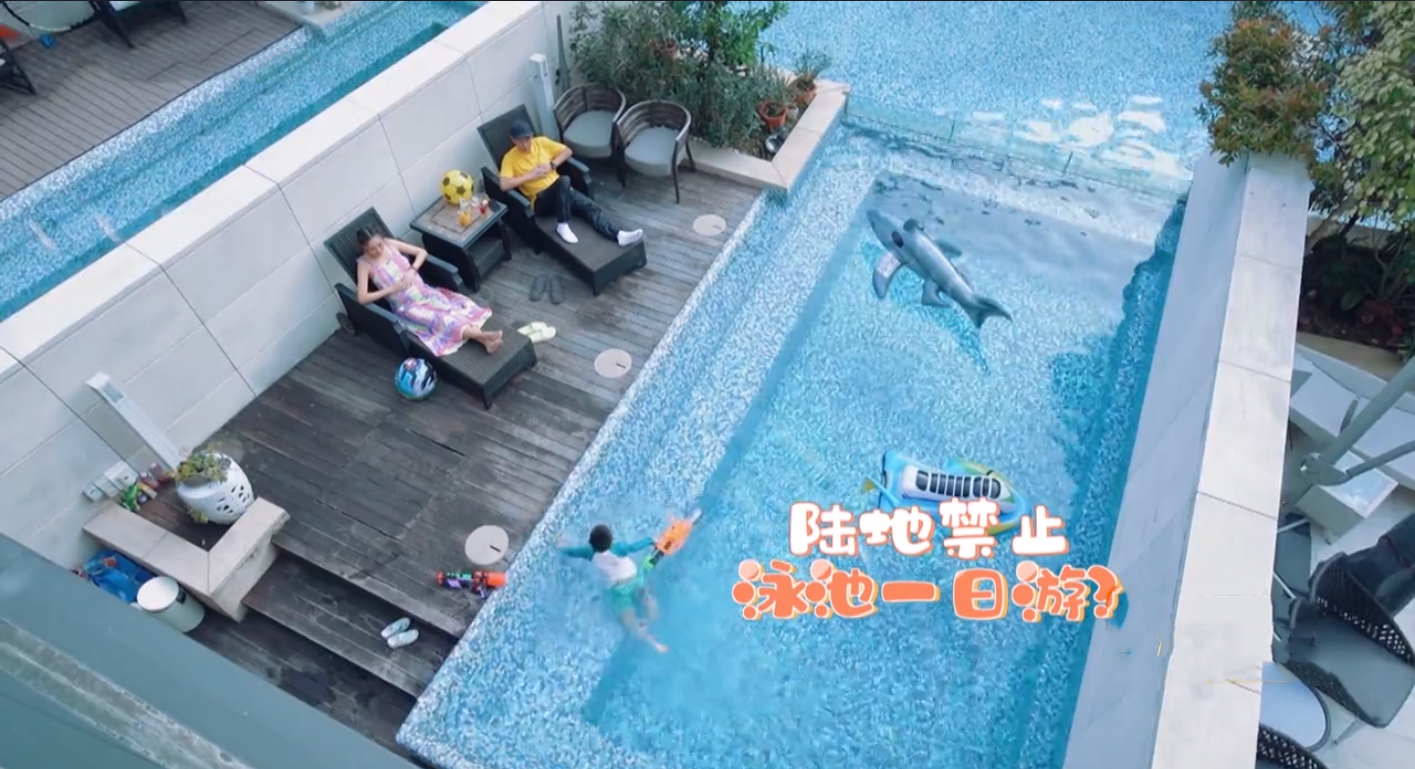 陳小春應采兒夫婦教育統一，小小春游泳冷到冒泡被要求陸地禁止