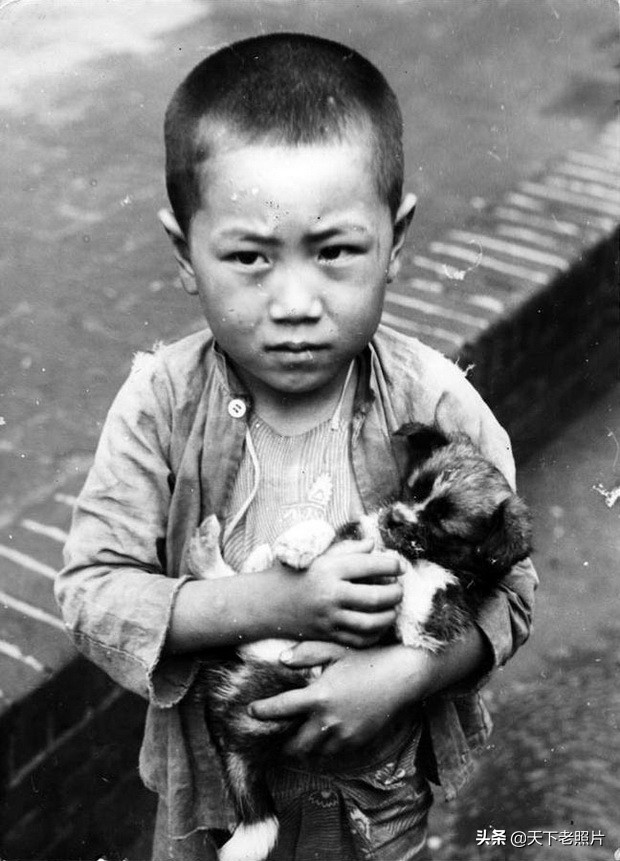 1939年辽宁抚顺老照片 伪满时期的抚顺民众生活风貌一览