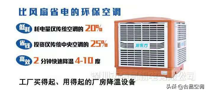 100㎡1小時1度電的廠房降溫方案快來看看