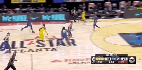 詹姆斯队连续4年赢下全明星赛！字母哥获MVP，当成总决赛打了