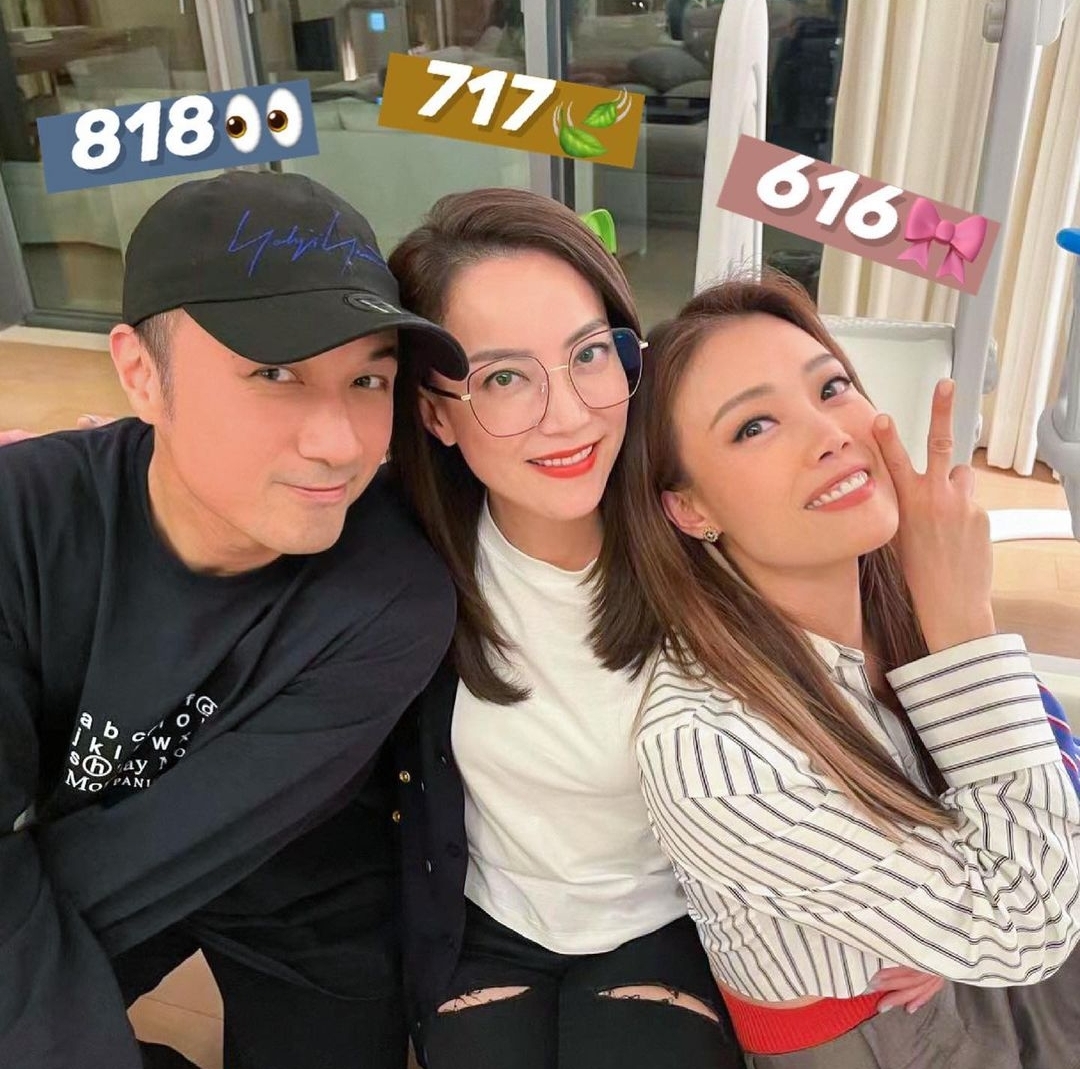 容祖儿晒合影，称古巨基是二十四孝爹地，为儿子健康一整年未出门