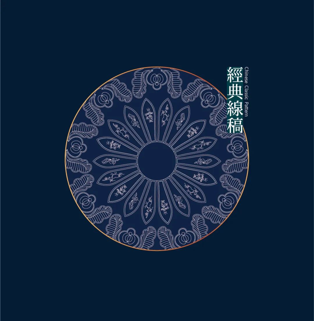 好看！中国古典服饰-云肩纹样图案之美