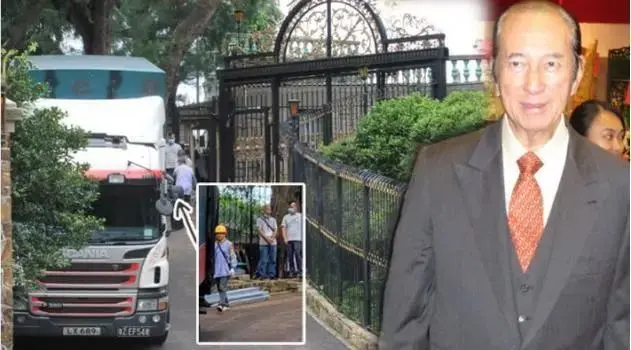 赌王去世头七家属请高僧做法事，四房集体现身