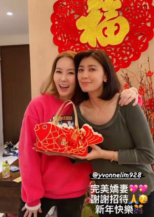 賈靜雯兩個女兒好美，咘咘恬靜淑女，3歲Bo妞越來越粘爸爸