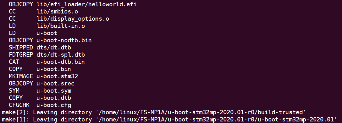 Linux系统移植篇4：STM32MP1微处理器之Bootloader移植