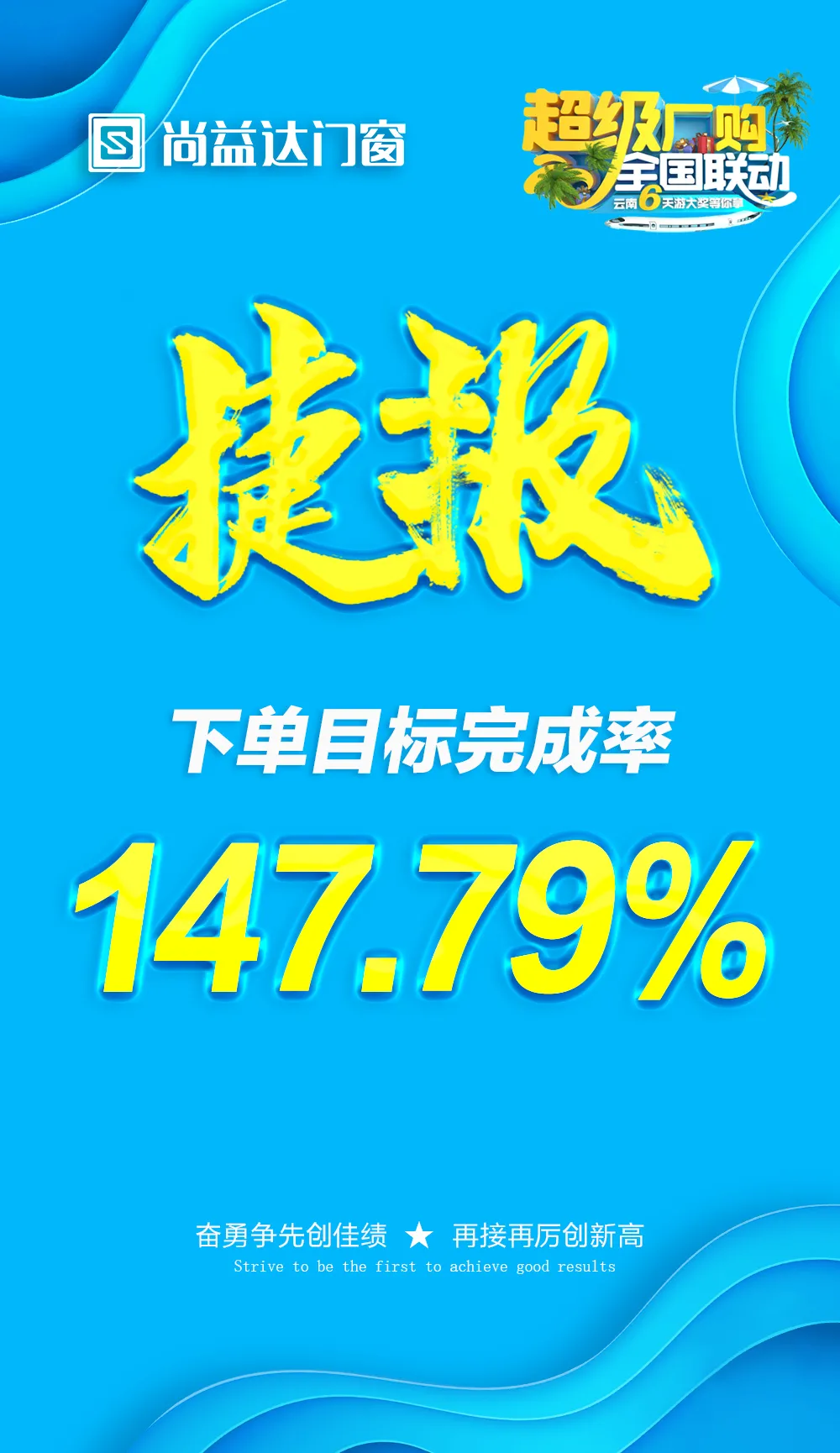 高达507单！尚益达全国联动钜惠活动以完成率147%完满收官