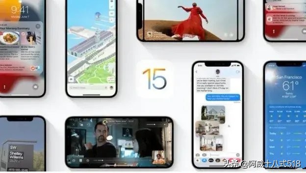 苹果手机升级iOS15，iPhone6S网友：升了个寂寞