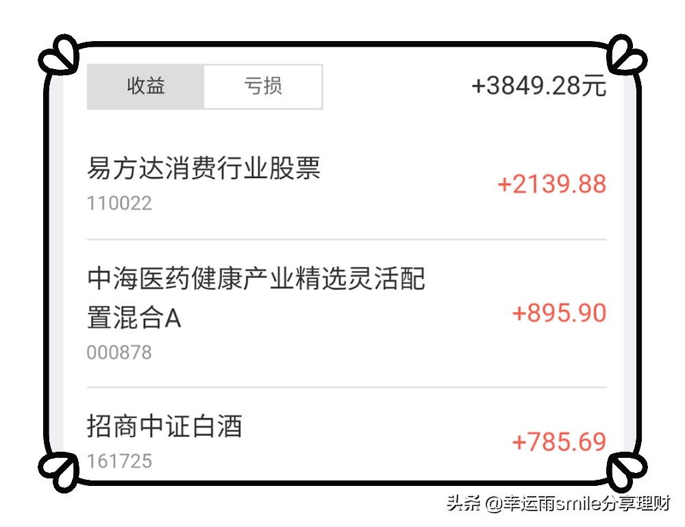 一千个人就会有一千种基金组合，理念不同自然
