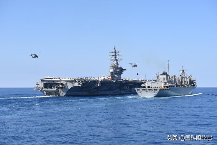 羅斯福號航母經過呂宋海峽後掉頭，解放軍9架戰機凌空採取反壓制 頭條匯