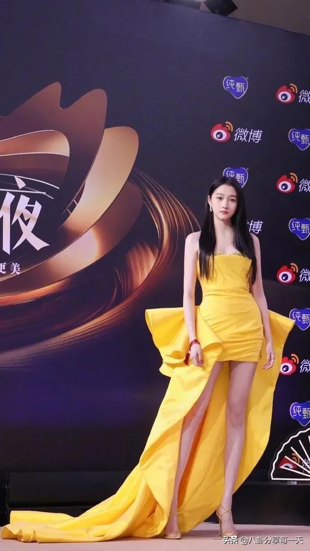 礼服差距：热巴穿五年前旧款？杨幂穿十年前旧