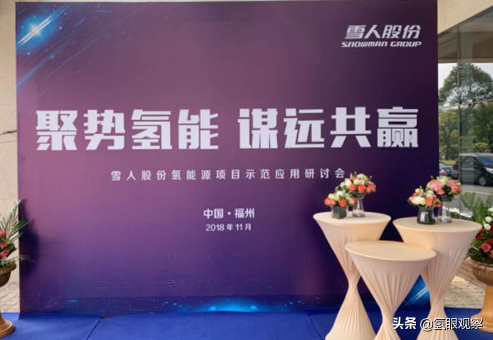 雪人股份的氢能产业链布局——困于其中，积极拓展