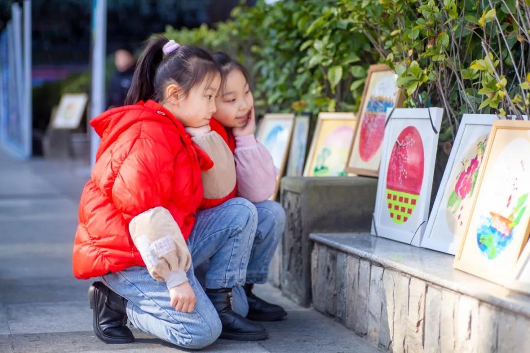 新年有“画”说——天府新区华阳实验小学学科融合诗配画作品展