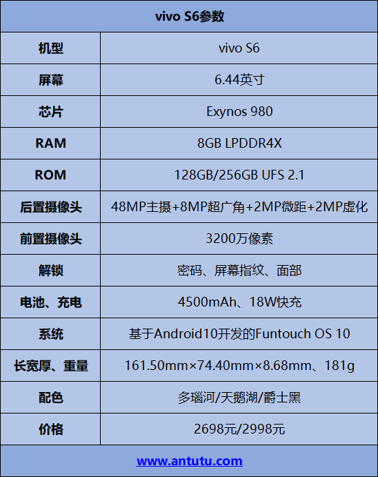 vivo S6评测：5G时代的自拍利器