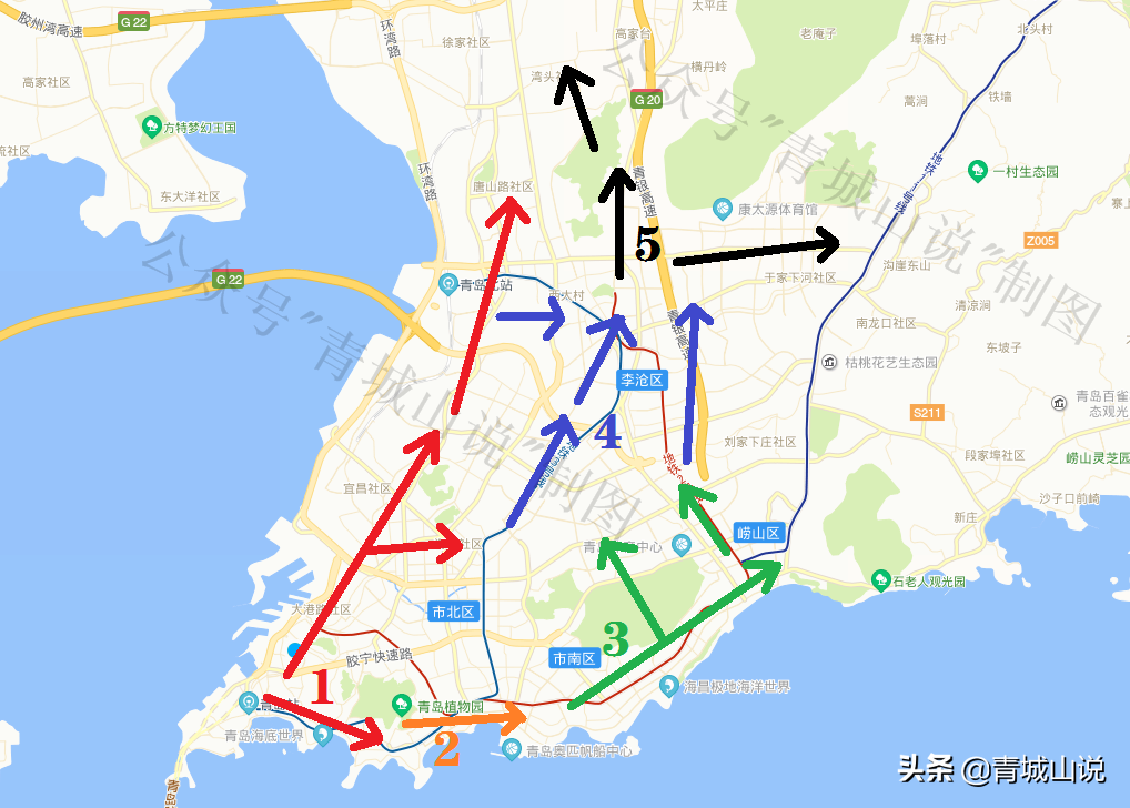 青岛主城区重新划分，城阳入围，黄岛落选