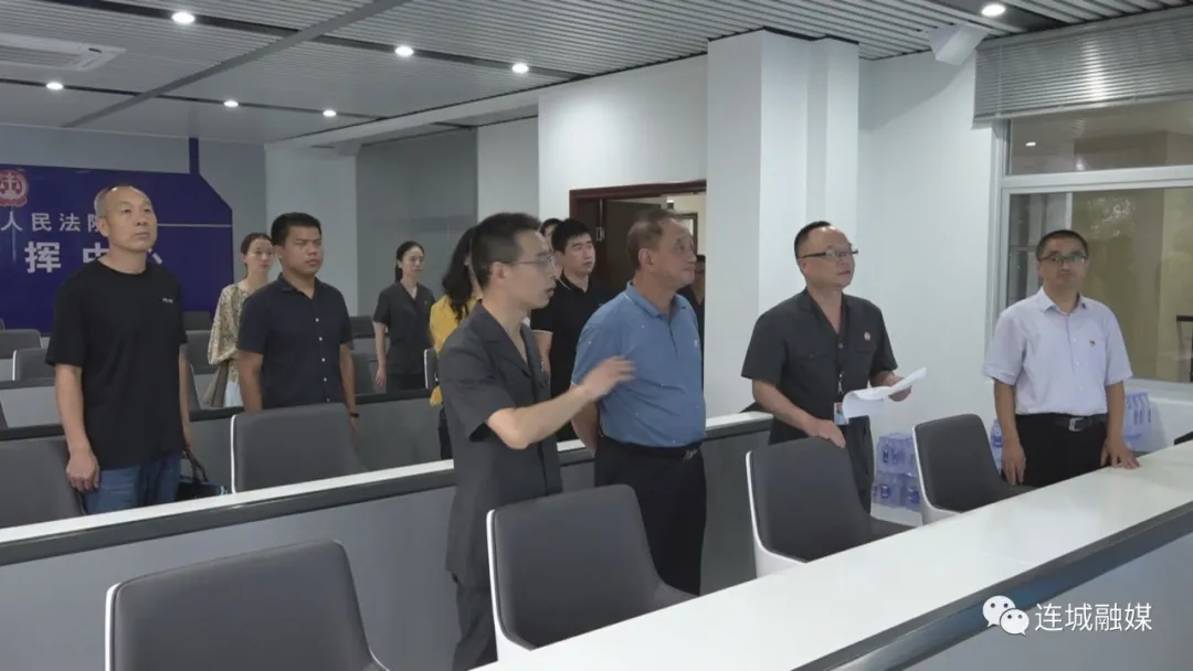 省第八指导组来莲开展政法队伍教育整顿“回头看”指导工作