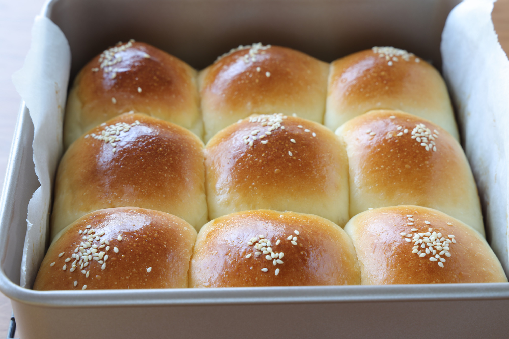 適合新手做的麵包，簡單0失敗，鬆軟拉絲香甜細膩，比買的更好吃