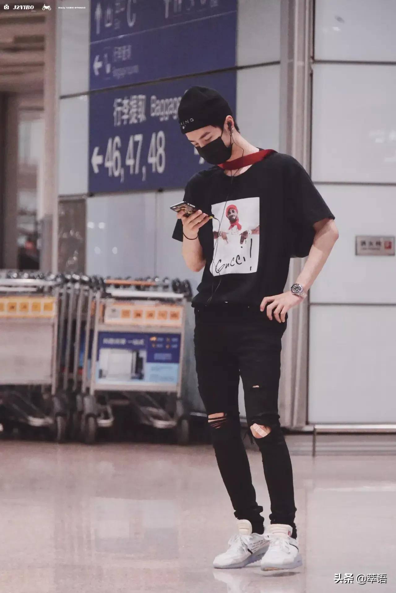 Wang Yibo: The best looking airport wear - iNEWS