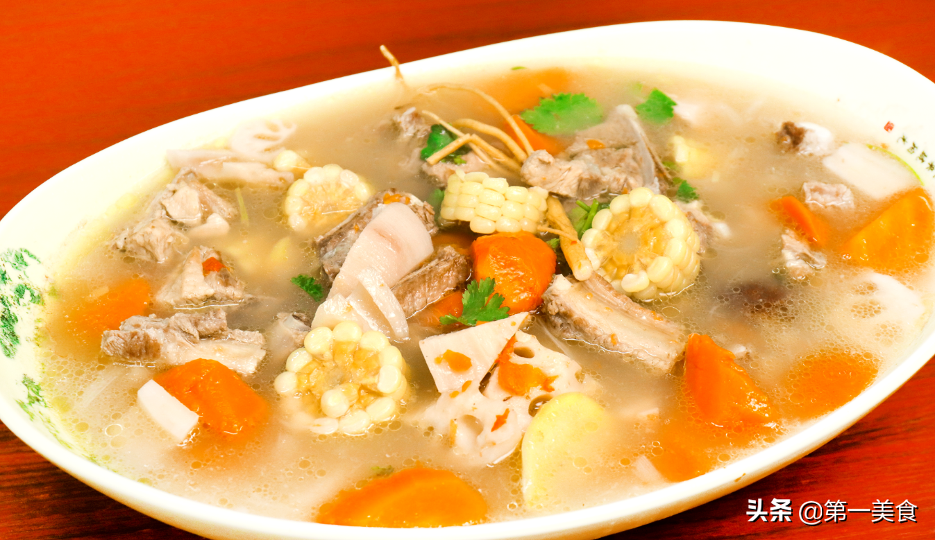 小寒来一碗驱寒骨汤冬天炖排骨配这3种食材营养丰富还好喝-起舞食谱网