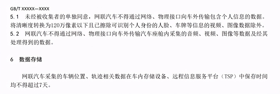 网联汽车采集数据的安全要求草案，对特斯拉的影响