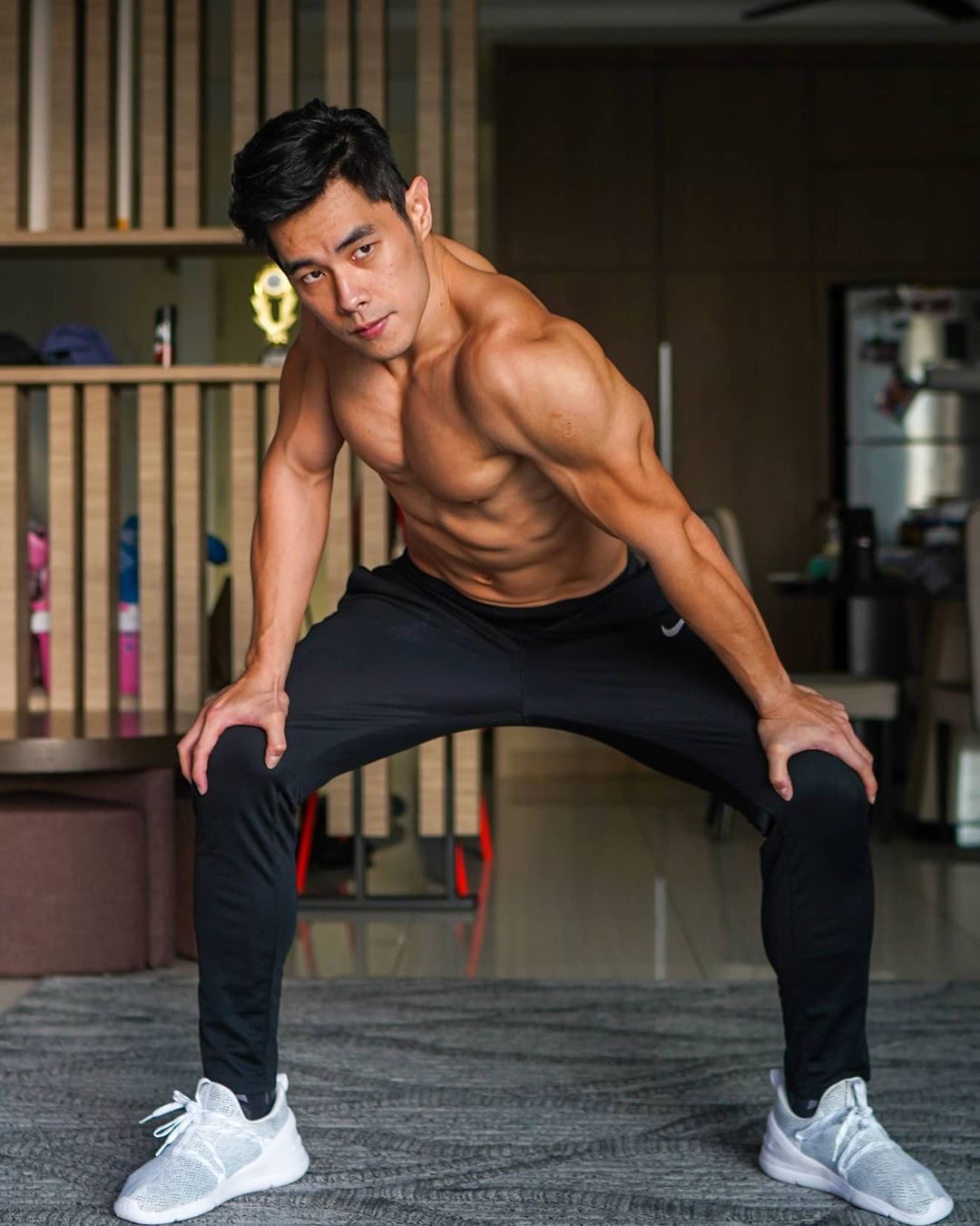 Muscle version Jay Chou takes you highintensity fat burning and weight