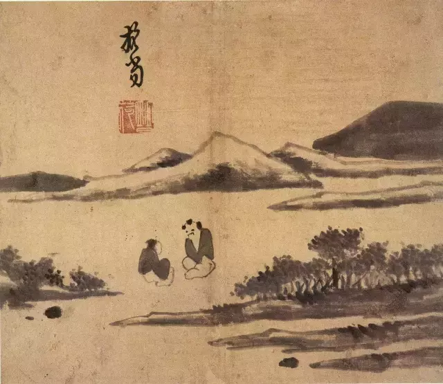 这位和尚的画,简到了极致,影响后世几百年