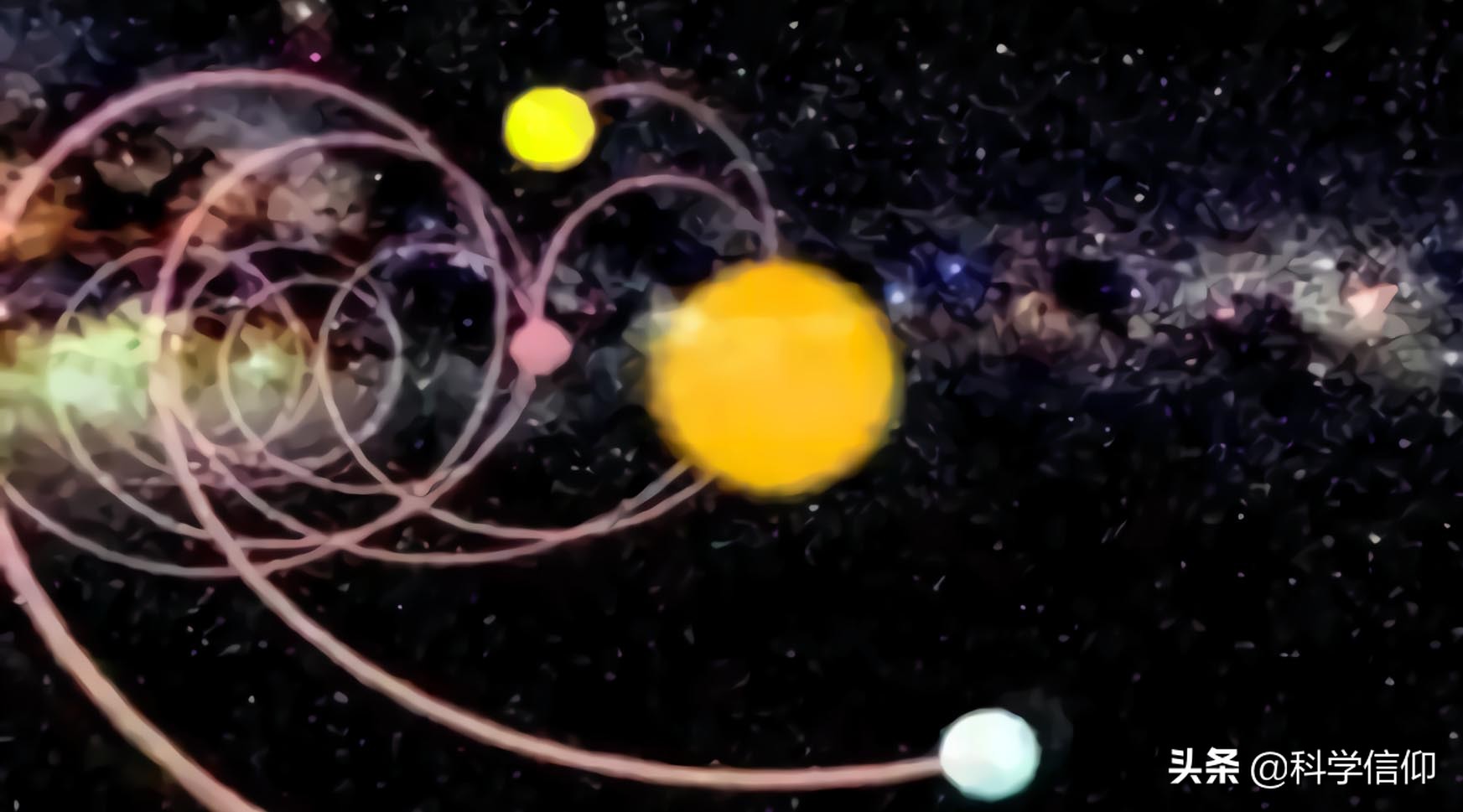 太阳系以每秒220公里的速度飞奔，可星辰的位置却不变，为何？
