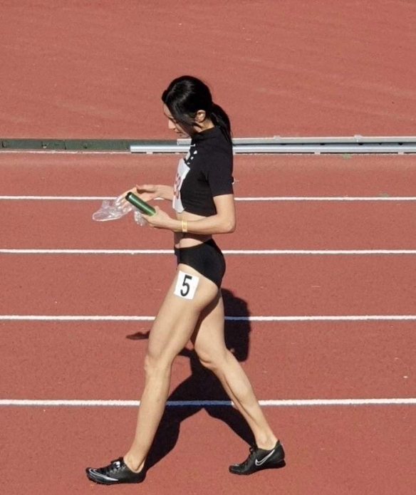 Kim Jieun, the goddess of track and field in South Korea, has sturdy