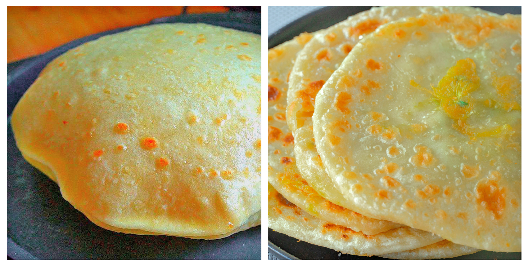 Add a few eggs to the flour to make a delicious and nutritious breakfast that the whole family loves