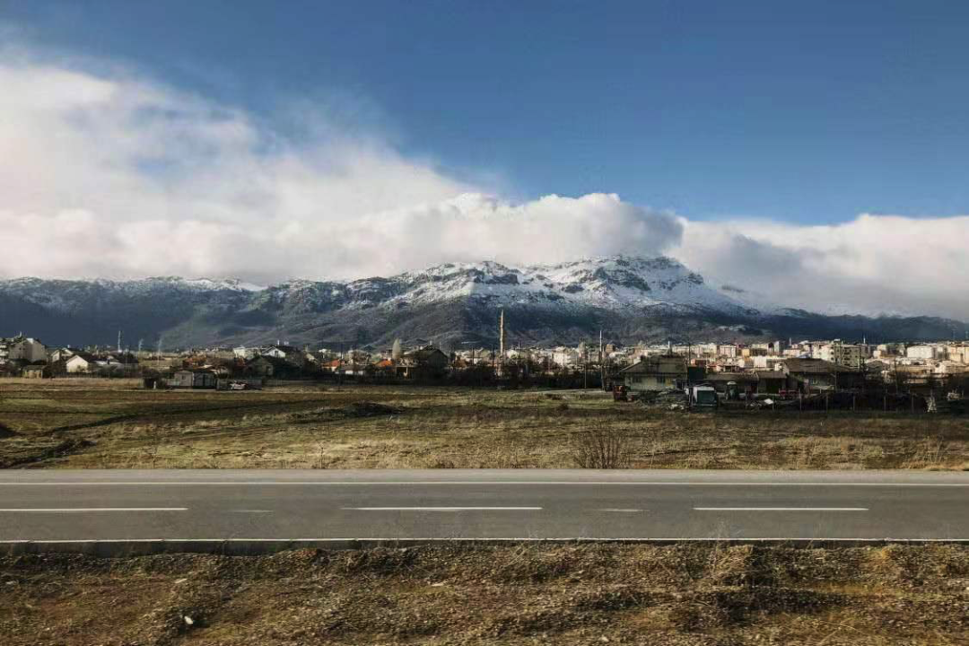 The most beautiful photograph in journey, it is so outside car window