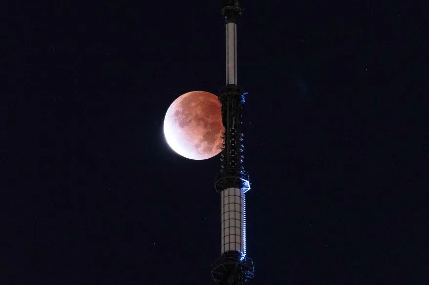 The blood moon seen in 600 has shocked the world, and Vancouver ...