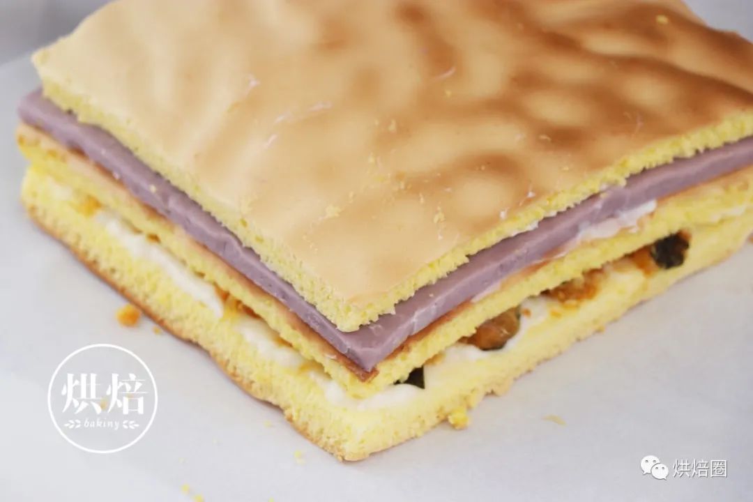 滿滿餡料集結所有好吃元素的虎皮芋泥三明治想不好吃都難