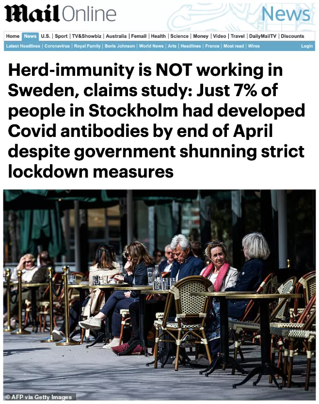 瑞典应对新冠疫情“豪赌”成功了吗？媒体：大