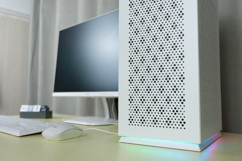 清新、轻巧、实用：爱国者 S1 白色 ITX小机箱 上手实录