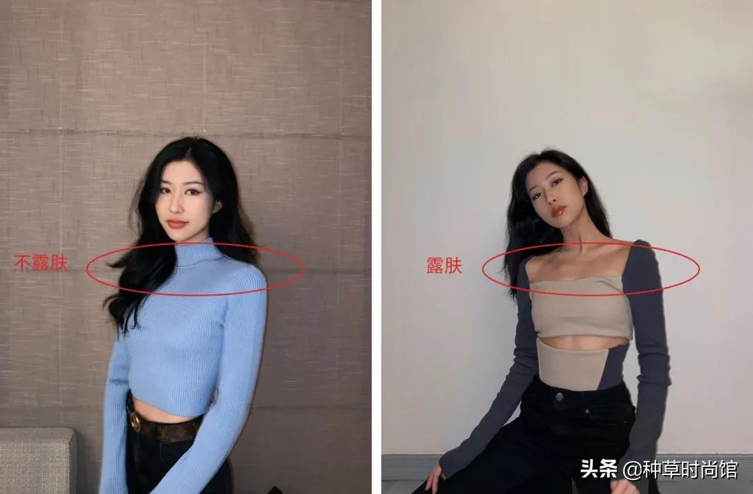 90斤和120斤的女生,春天穿同一件衣服差别到底有多大?