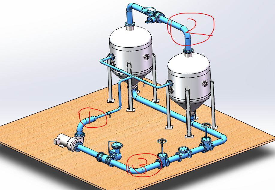 用SolidWorks顺手画一个管路系统，犹如探囊取物一般简单