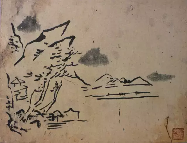 这位和尚的画,简到了极致,影响后世几百年