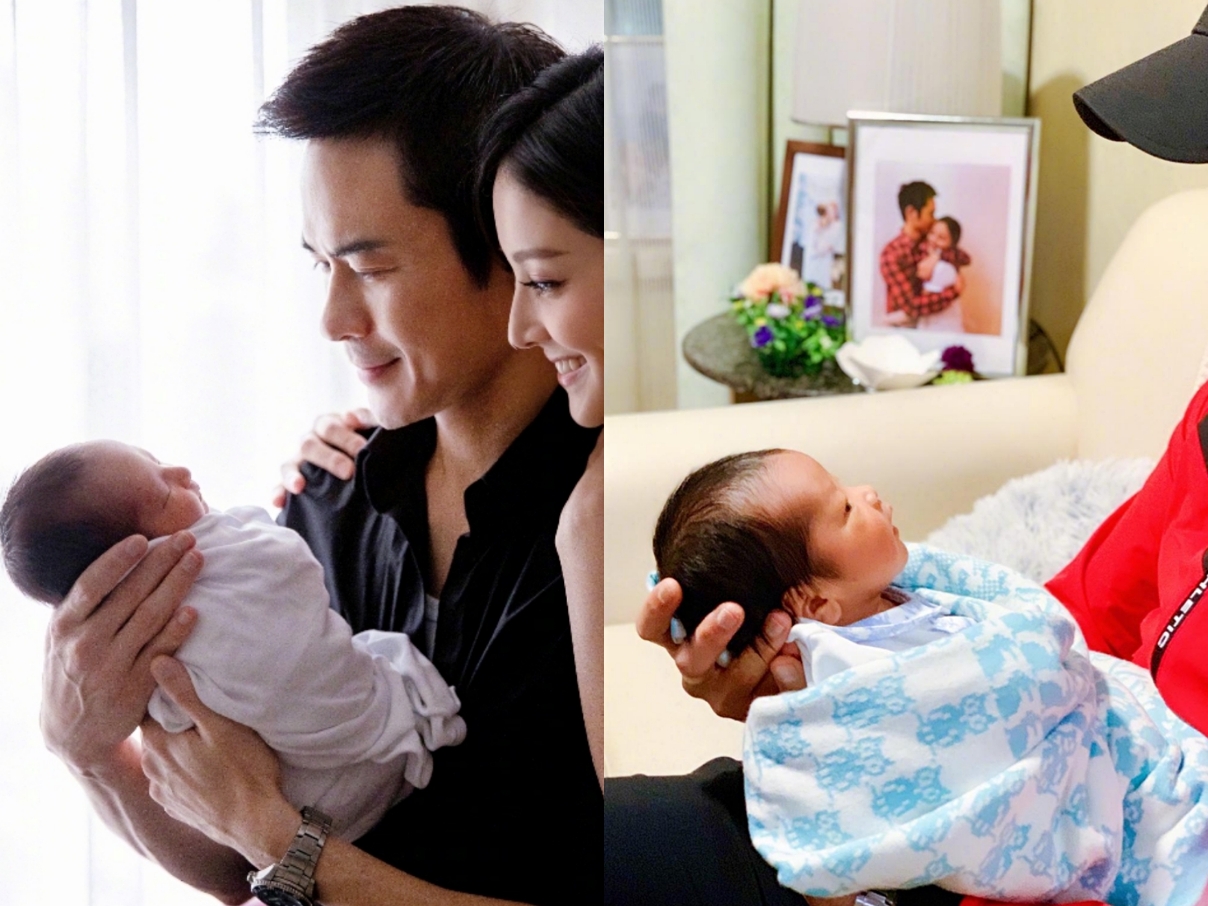 郑嘉颖次子满一周岁，陈凯琳晒照为其庆生，弟弟和哥哥像双胞胎