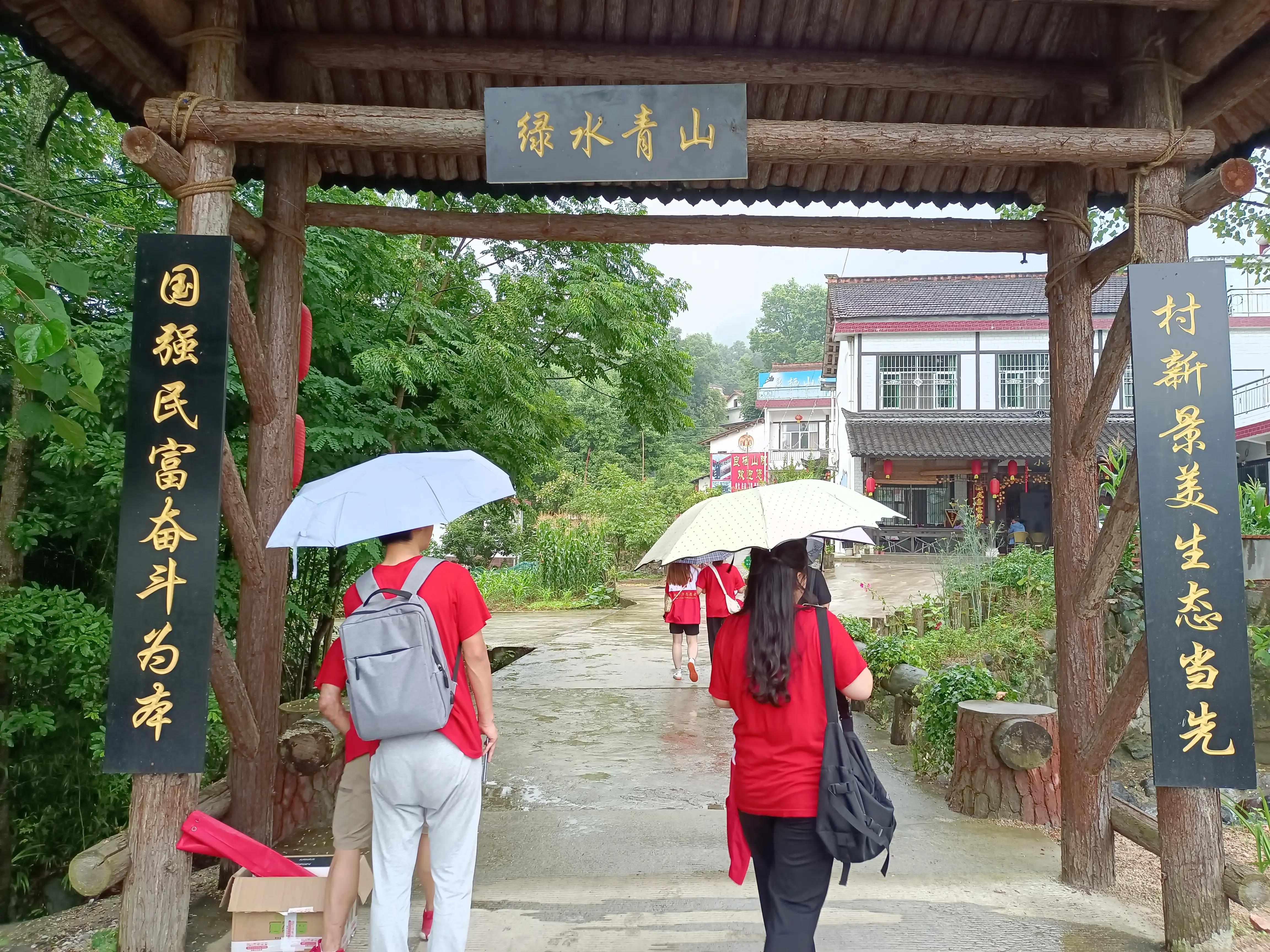 陕西大学生赴汉山村进行振兴乡村实地调研活动