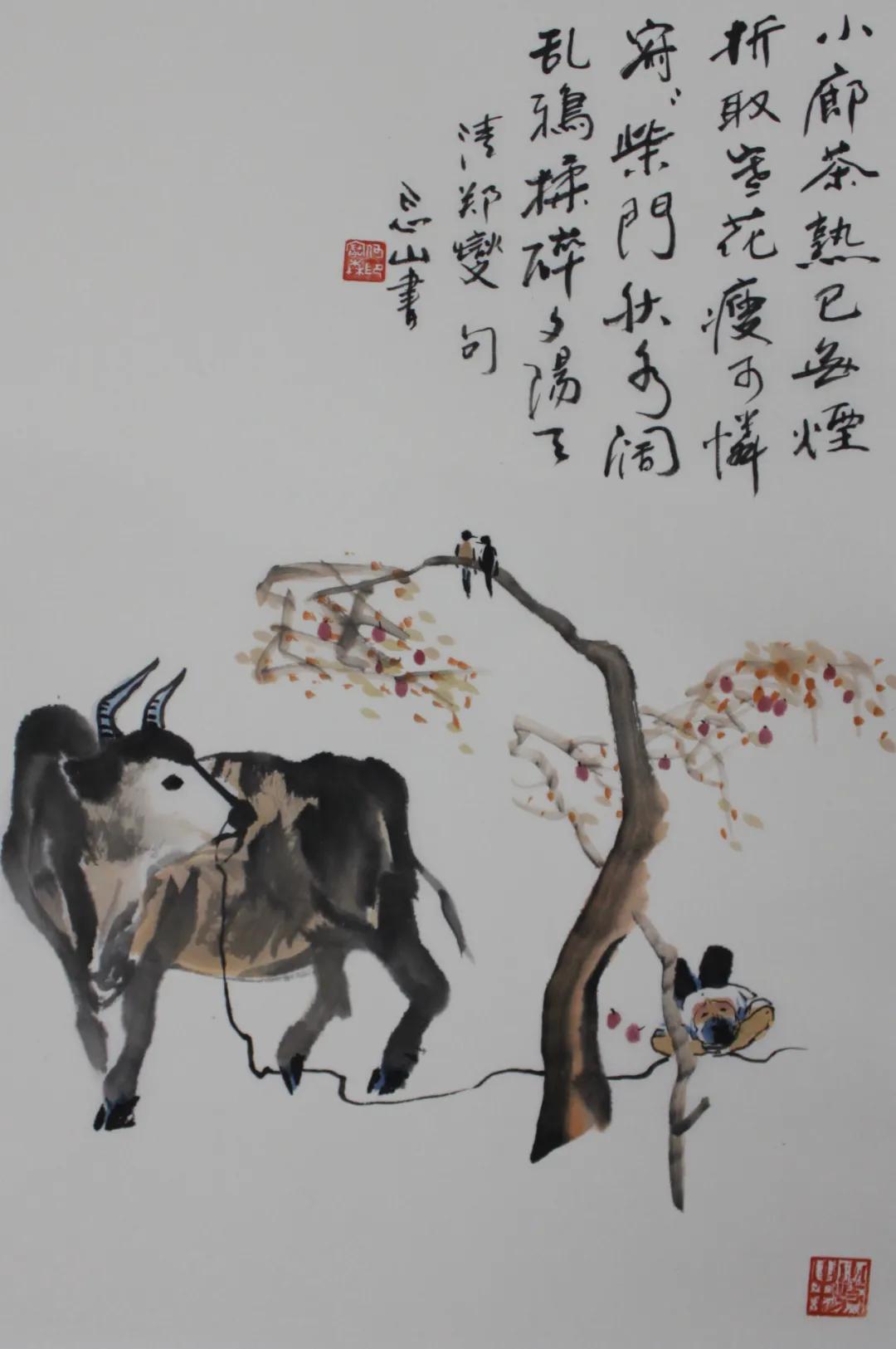 展览预告：迎牛年——何宝森十牛禅画展