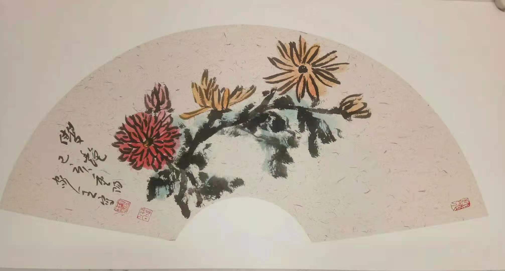 夏日话扇：书画家杨家全老师扇面作品欣赏
