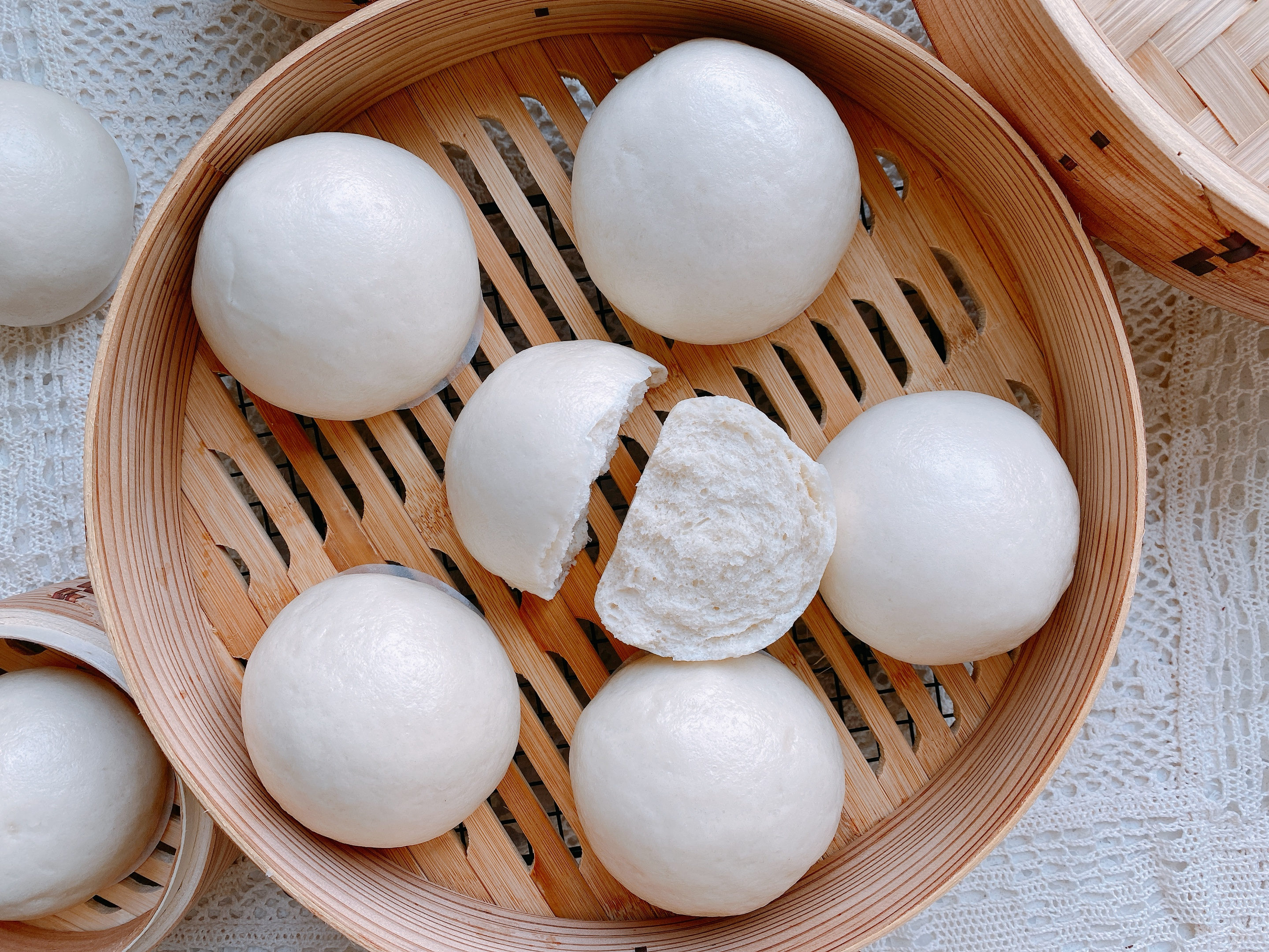 做饅頭總不成功，試試幾十年的老方法，省時間，白白胖胖細膩鬆軟