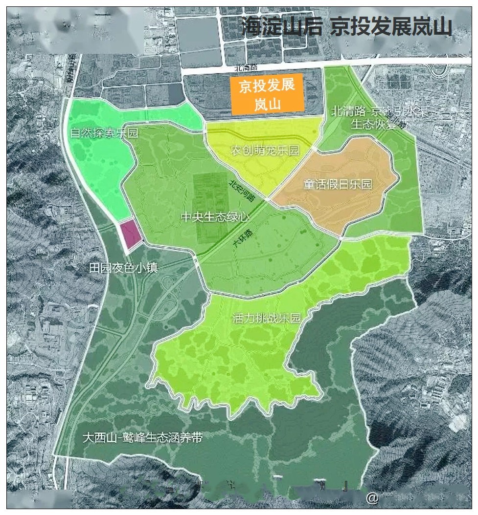 海淀地铁洋房 京投发展岚山 89-123㎡ 才5.5万㎡