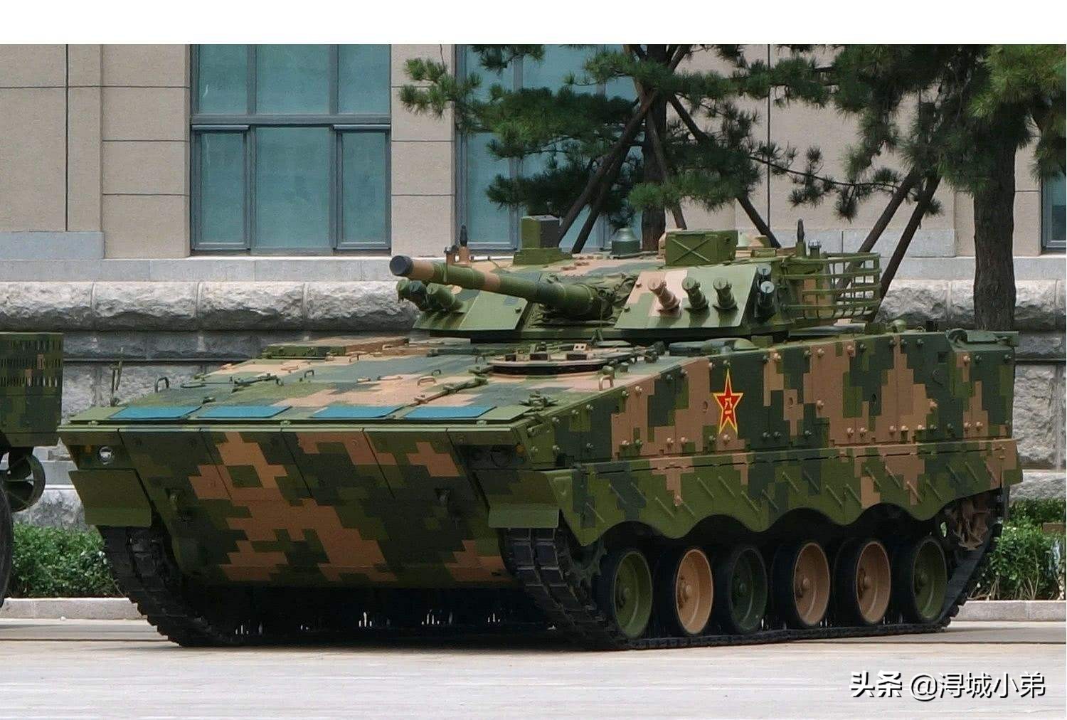 中俄美英德履带式步战车